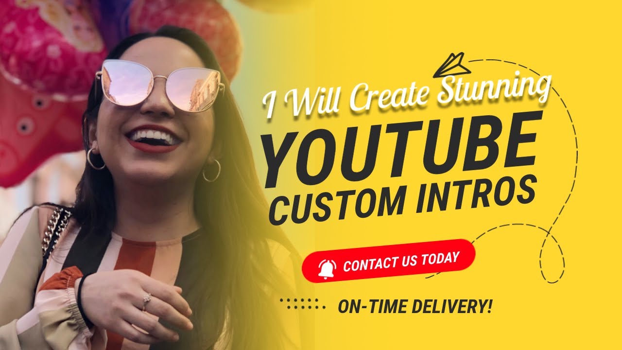 Design High Quality Custom Youtube Intro Video For Brands and Products