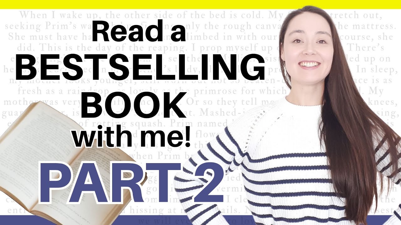 Read a BESTSELLING book with me to improve your reading fluency! PART 2