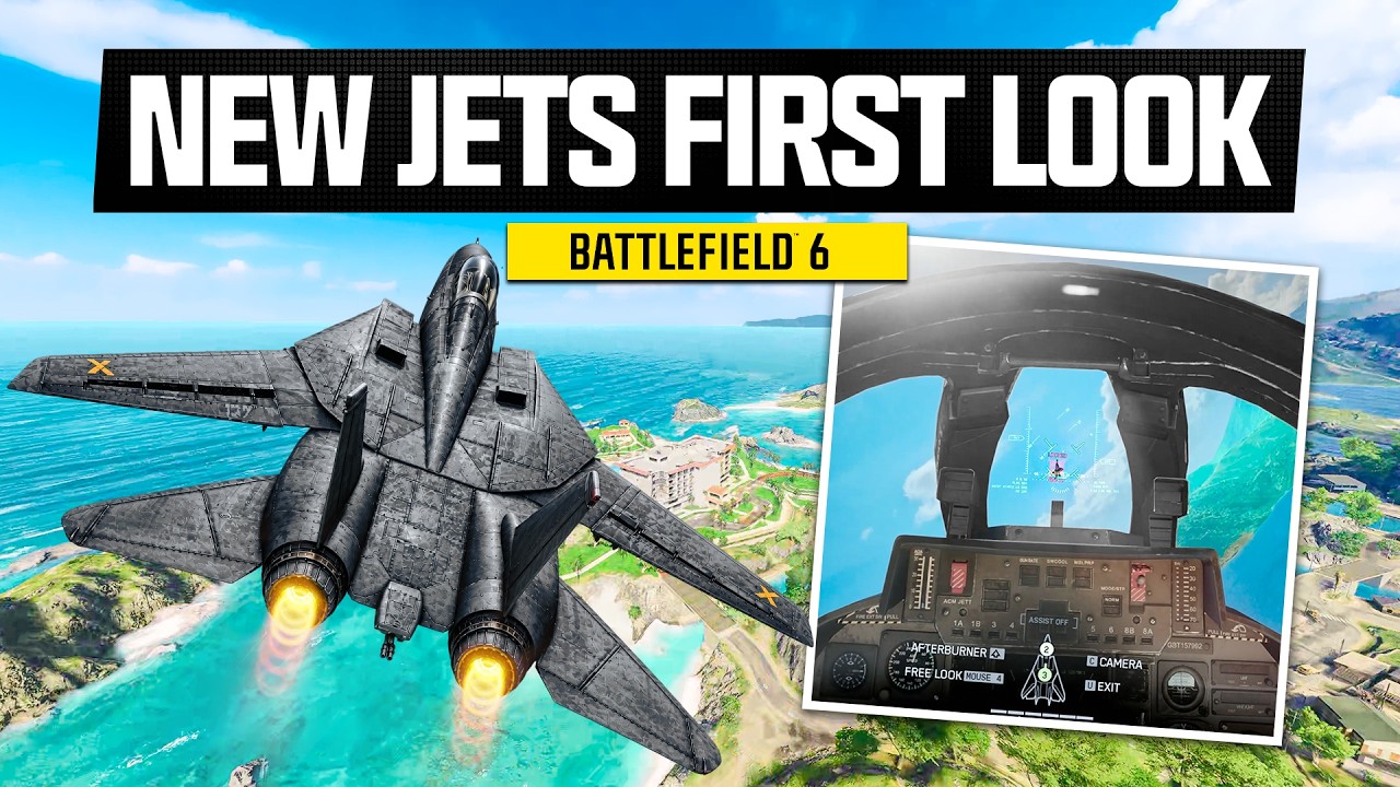 Battlefield 6: NEW Carrier Strike Gameplay! | TOP GUN Update & New Jets