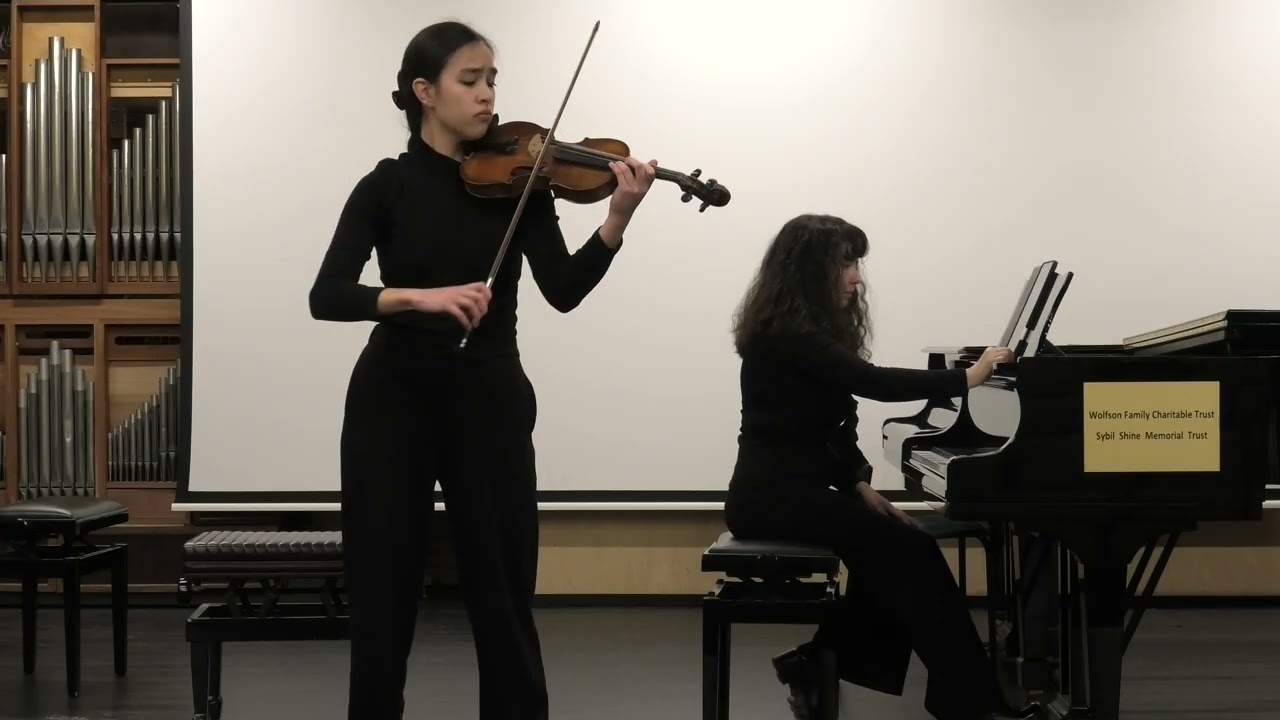 J.Sibelius: Violin Concerto in D minor ,Op. 47, 1st Mvt. by Maayan Aravot. January 2026, Jerusalem