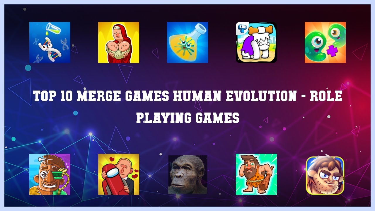 Top 10 Merge Games Human Evolution Android Games