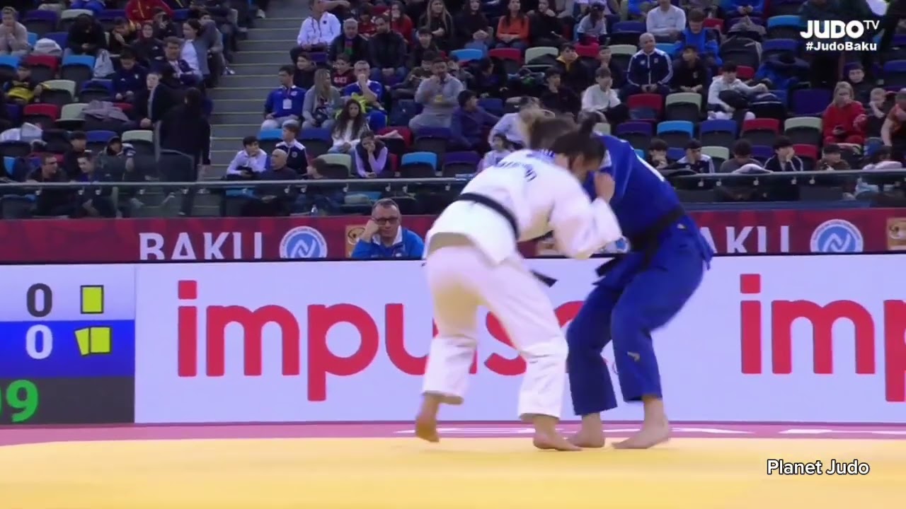 Elisavet TELTSIDOU 🇬🇷 🆚️ Szabina GERCSAK 🇭🇺 | четвертьфинал/-70кг | Большой Шлем Баку 2024