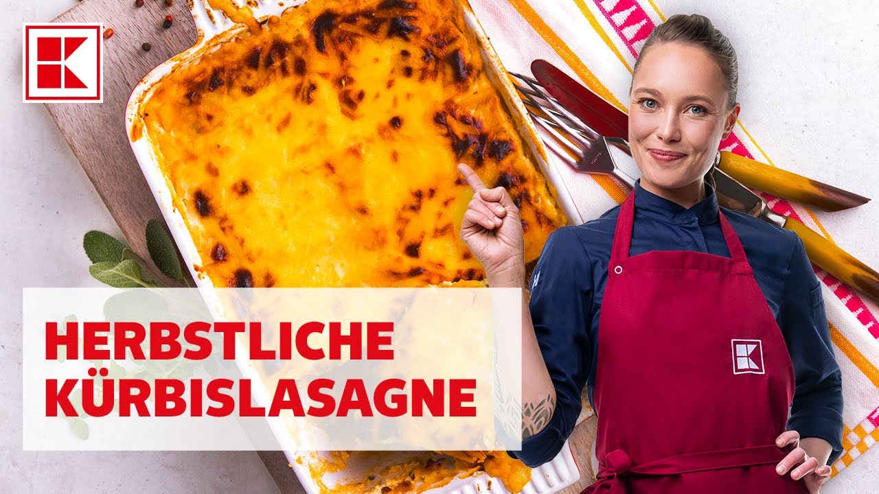 Kürbisliebe – so kochst du die perfekte Kürbislasagne! I Verena kocht I Kaufland