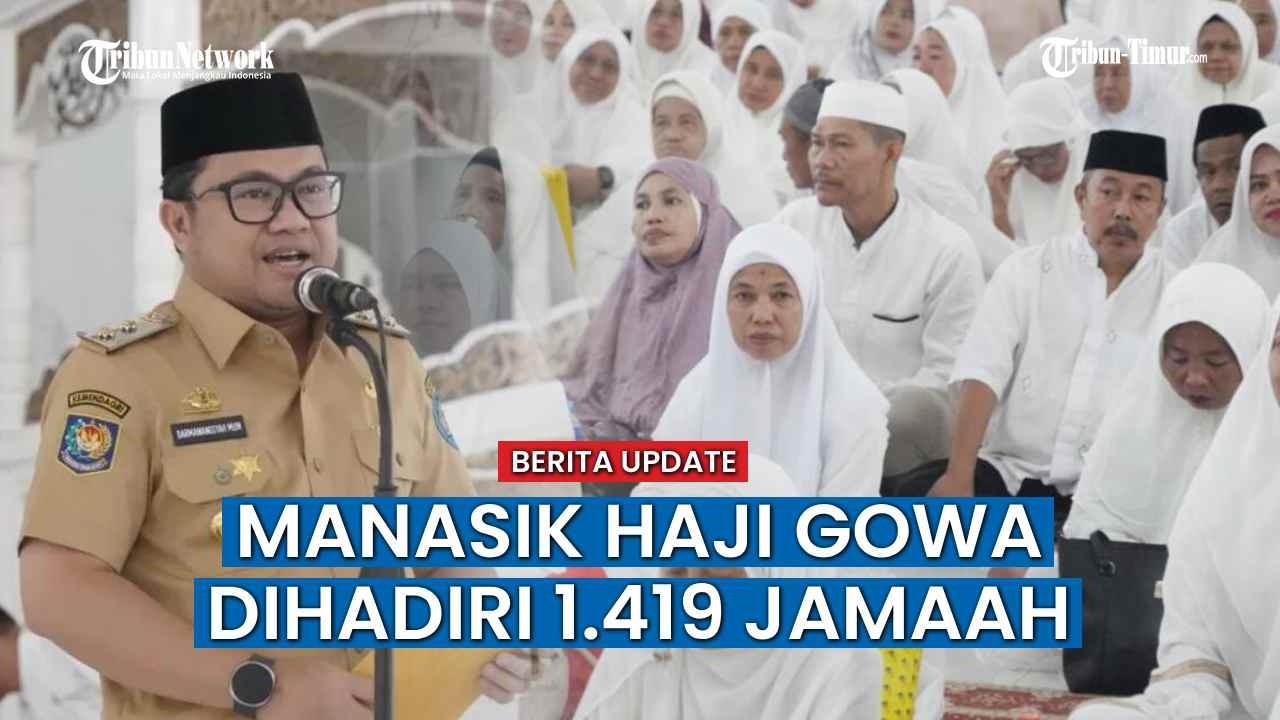Kuota Haji Gowa Mencapai 1.419 Jamaah, Manasik Digelar di Masjid Agung Syekh Yusuf