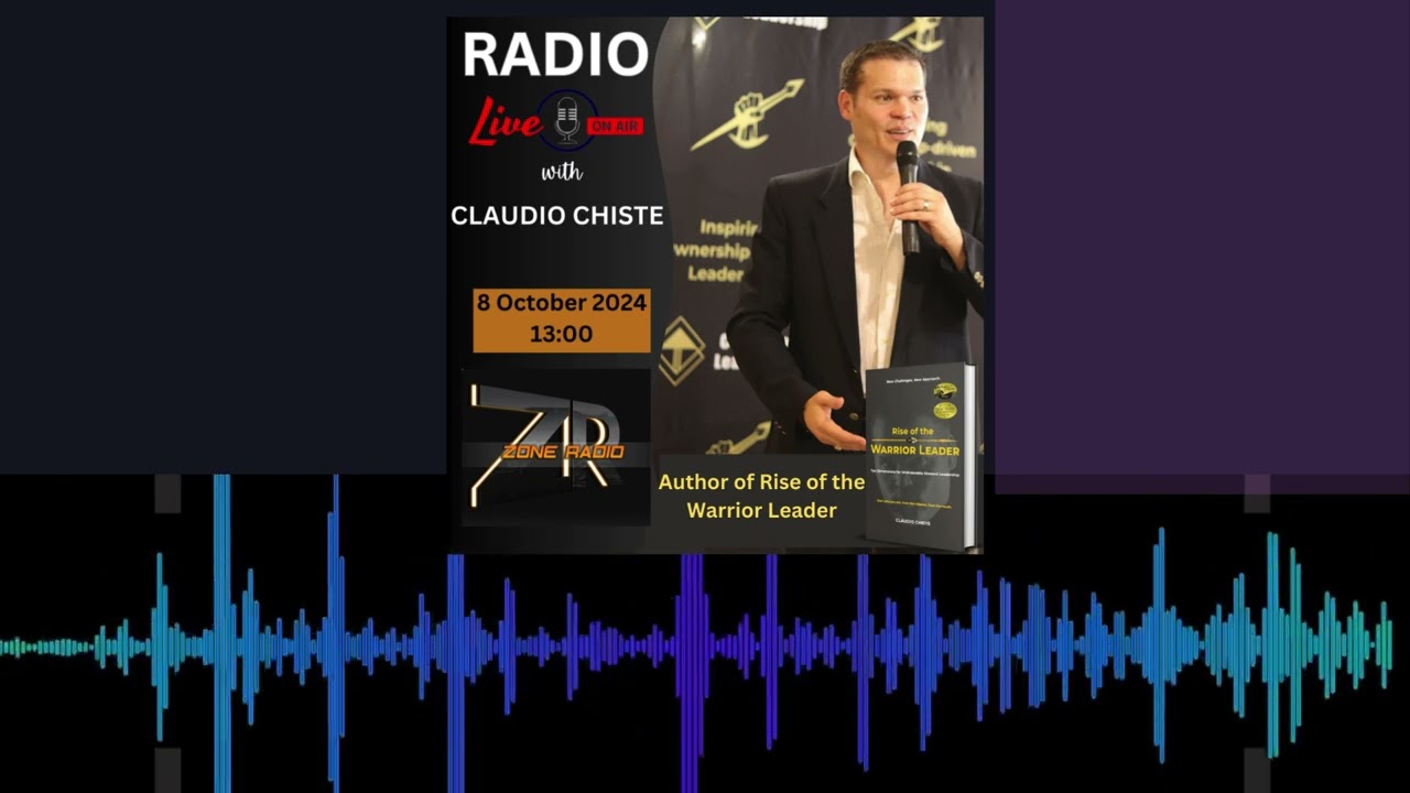 Zone Radio interviews Claudio Chiste author of Rise of the Warrior Leader
