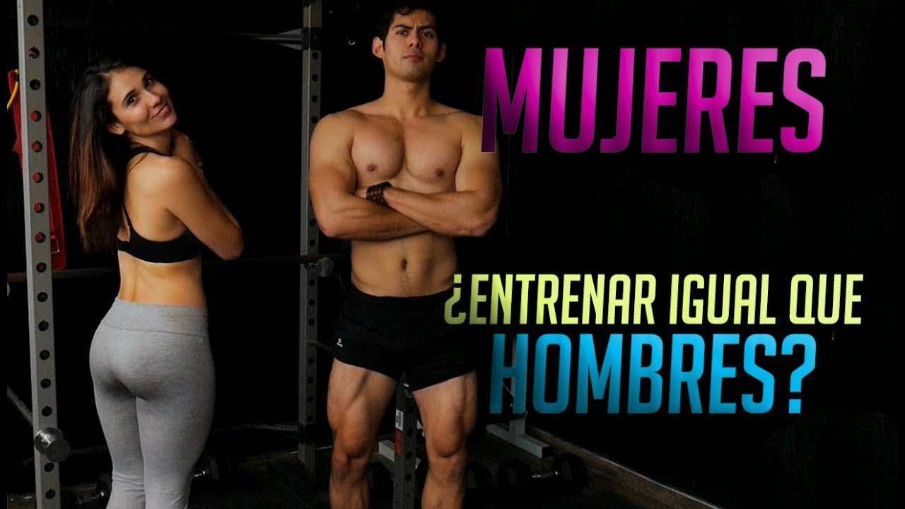 ¿Qué pasa si una mujer entrena igual que un hombre?