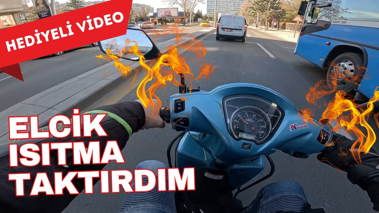 Motorda elleriniz üşümesin | Motosiklet Elcik Isıtma nedir? | Hediyeli Video