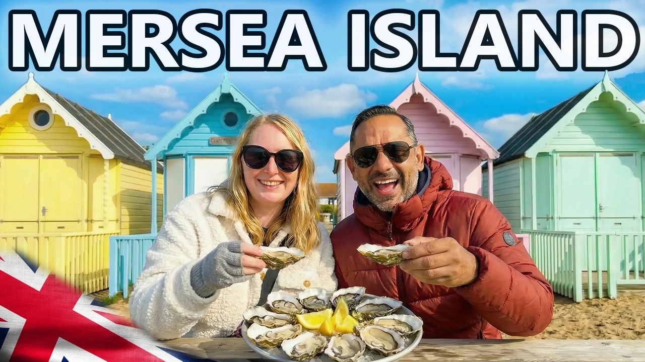 Trapped on (West Mersea Island Essex, England) We taste world class sea food.
