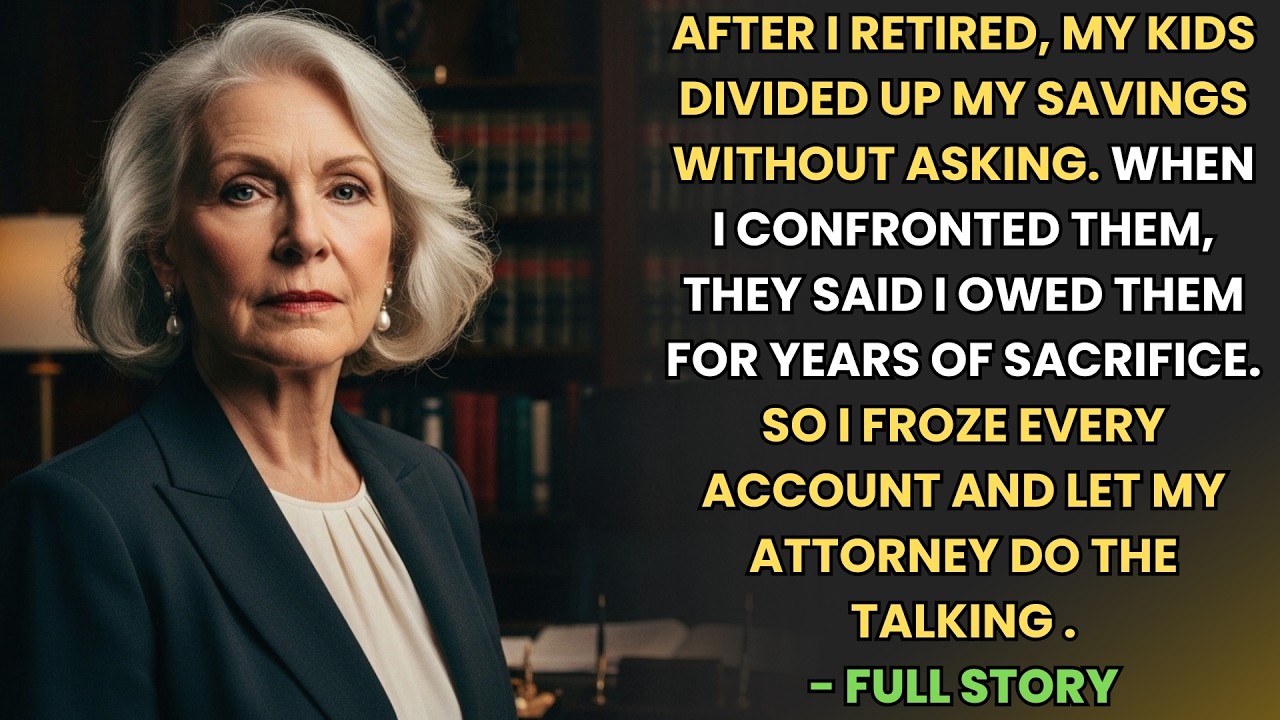 HER STORY 👵💔 They Split Her Savings So She Froze Every Account And...