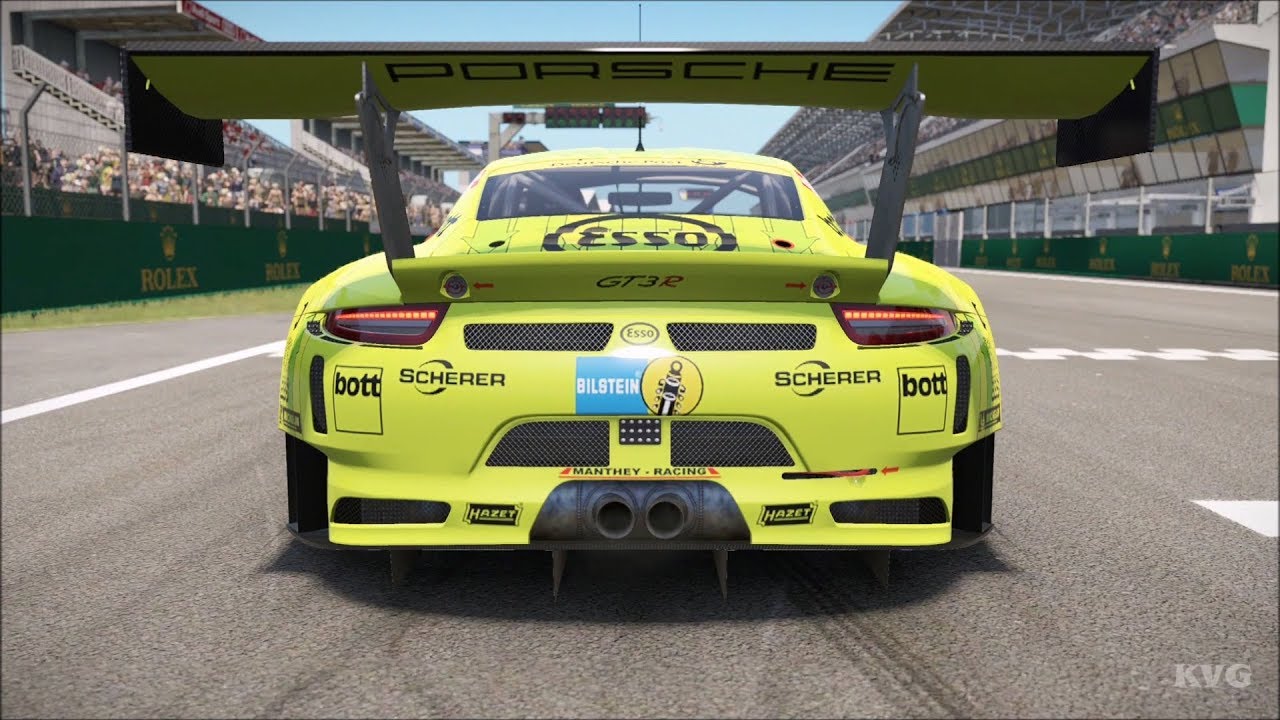 Project CARS 2 - Porsche 911 GT3 R Endurance 2016 - Test Drive Gameplay (HD) [1080p60FPS]