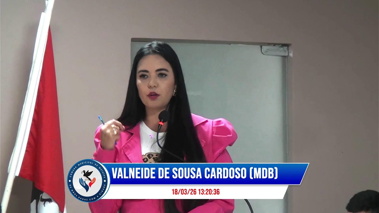 Transmissão ao vivo de Câmara Municipal de Mutuípe - Sessão Ordinária