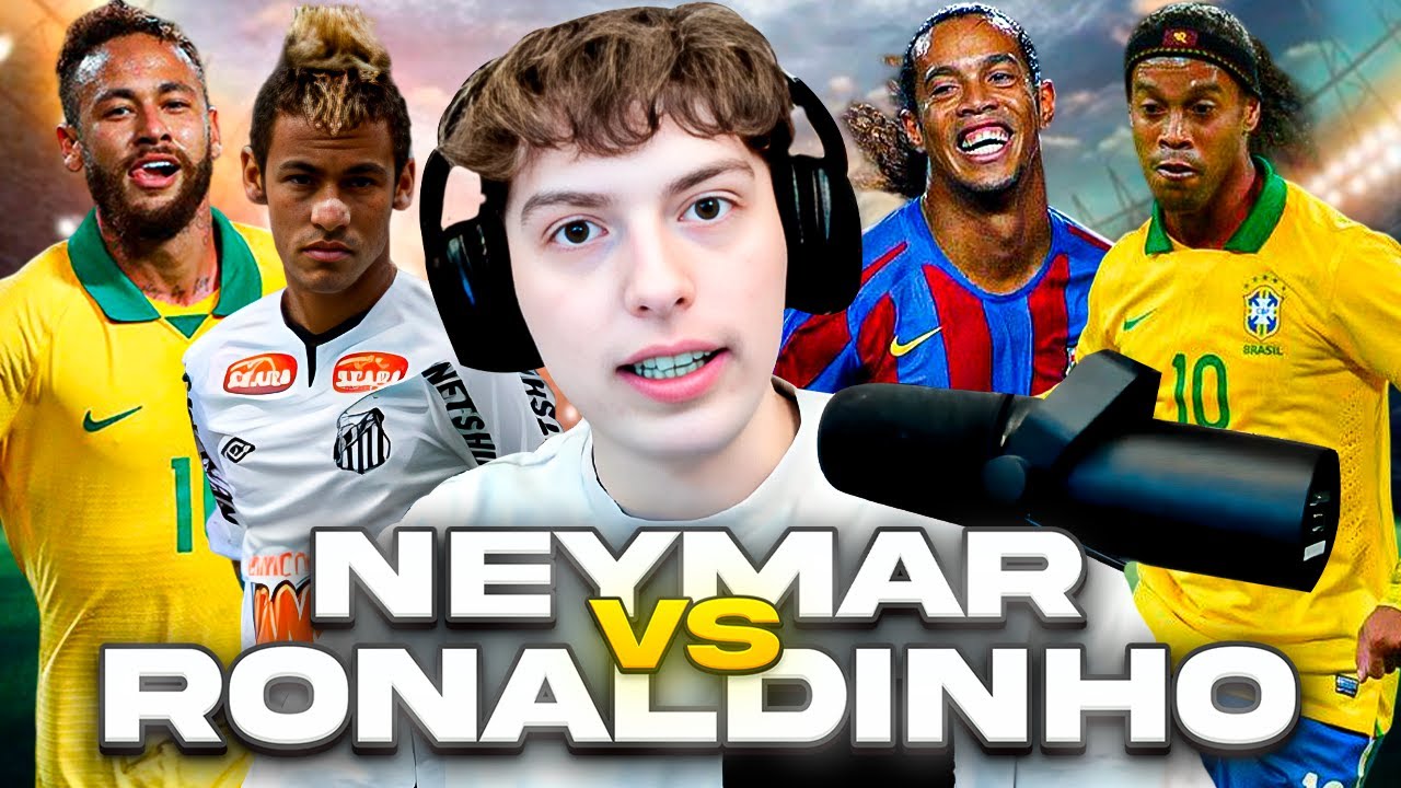 NEYMAR JR VS. RONALDINHO - ¿QUIEN TENIA MEJOR REGATE? DEBATE