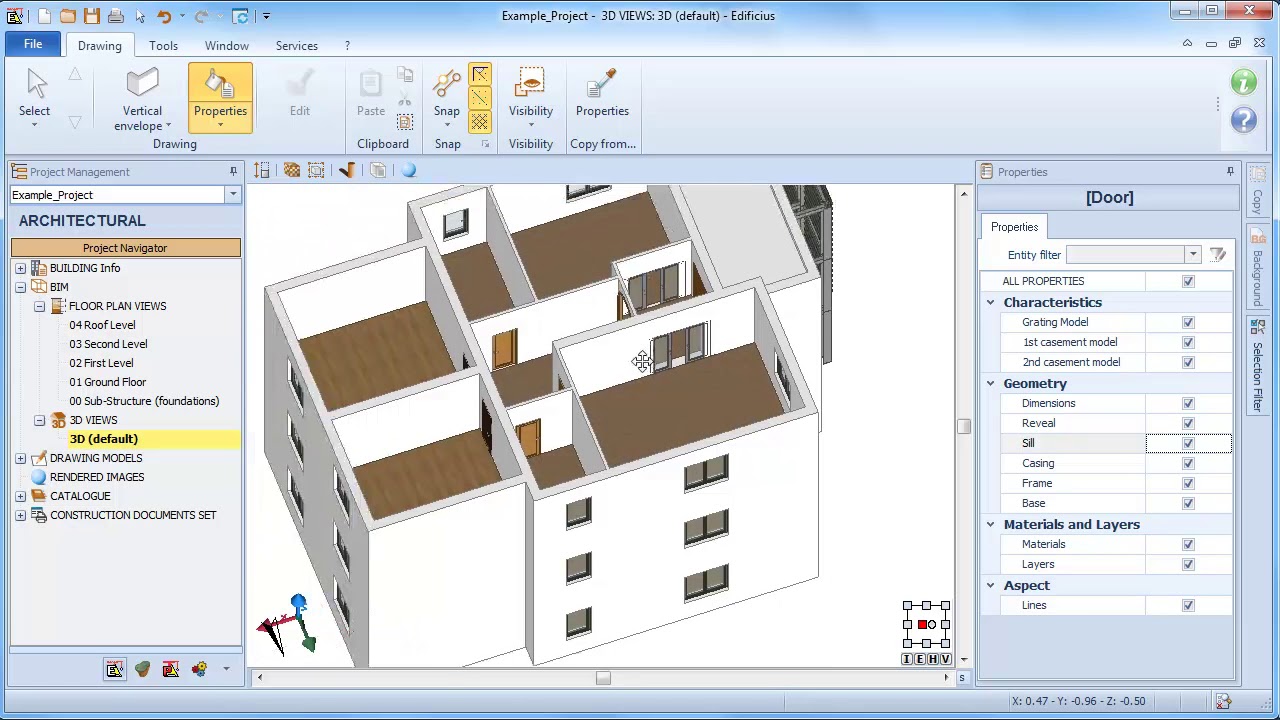 Vídeo Tutorial de Edificius - Copiar as propriedades de outro objeto - ACCA software