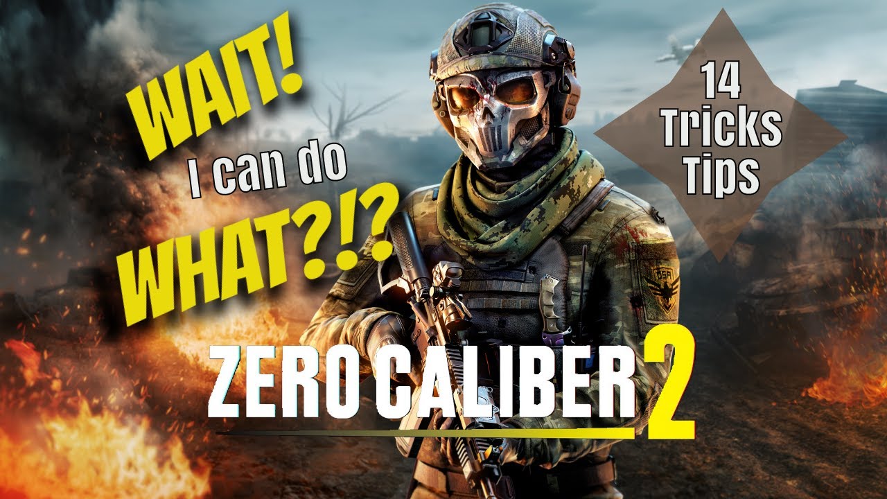 14 AWESOME things you DIDN'T KNOW you could do in Zero Caliber 2!!!!!!