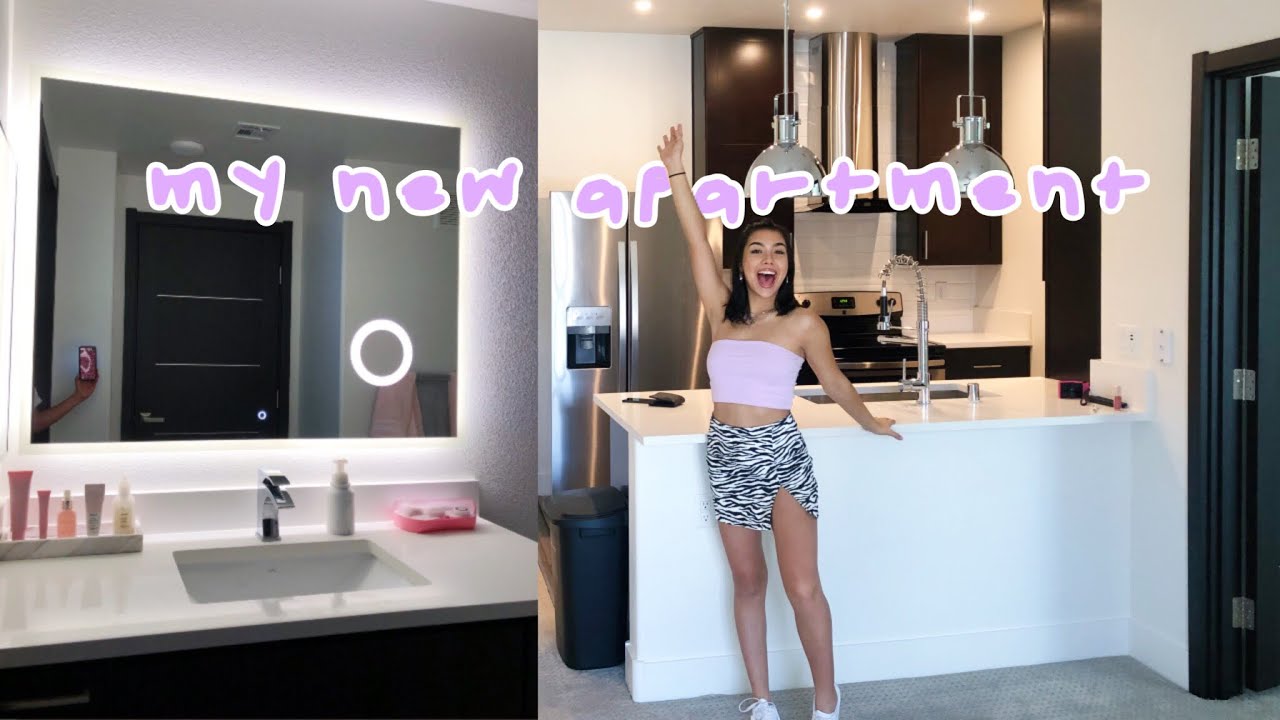 AN 18 YR OLD'S EMPTY APARTMENT TOUR (modern)