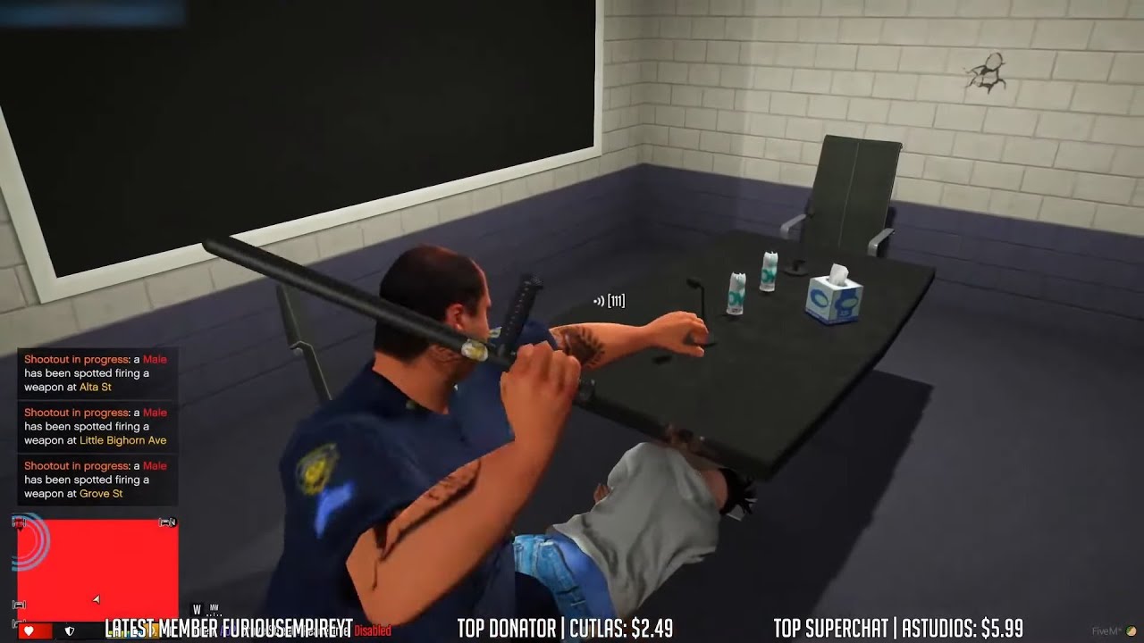 Служение и защита преступников — GTA 5 RP