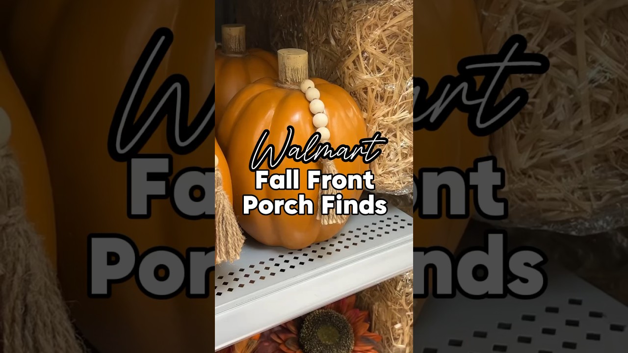 Walmart Fall Decor 2024 | Fall Front Porch Decorations | Walmart Finds Shop with Me Haul Fall Decor