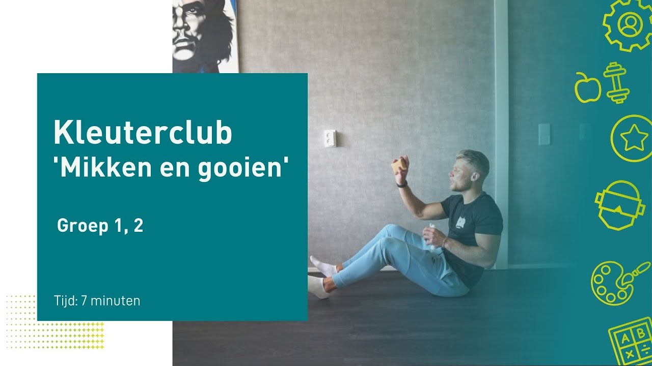 Kleuterclub - Mikken en gooien