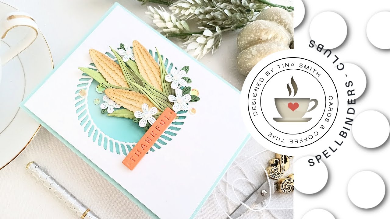 Spellbinders | Large Die of the Month Club | September 2022 | Thankful Tractor