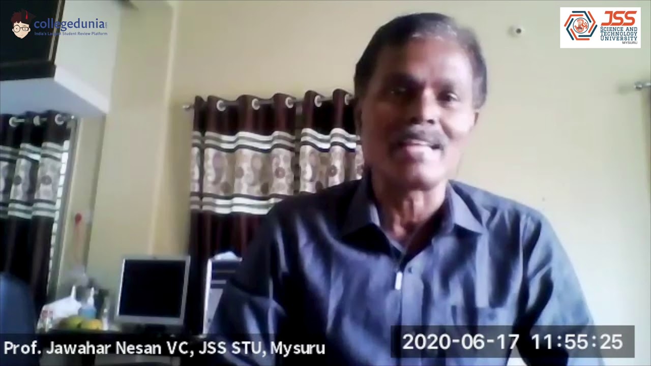 Thoughtful Leaders-  Dr. Jawahar Nesan, Vice-Chancellor, JSS Science and Technology University