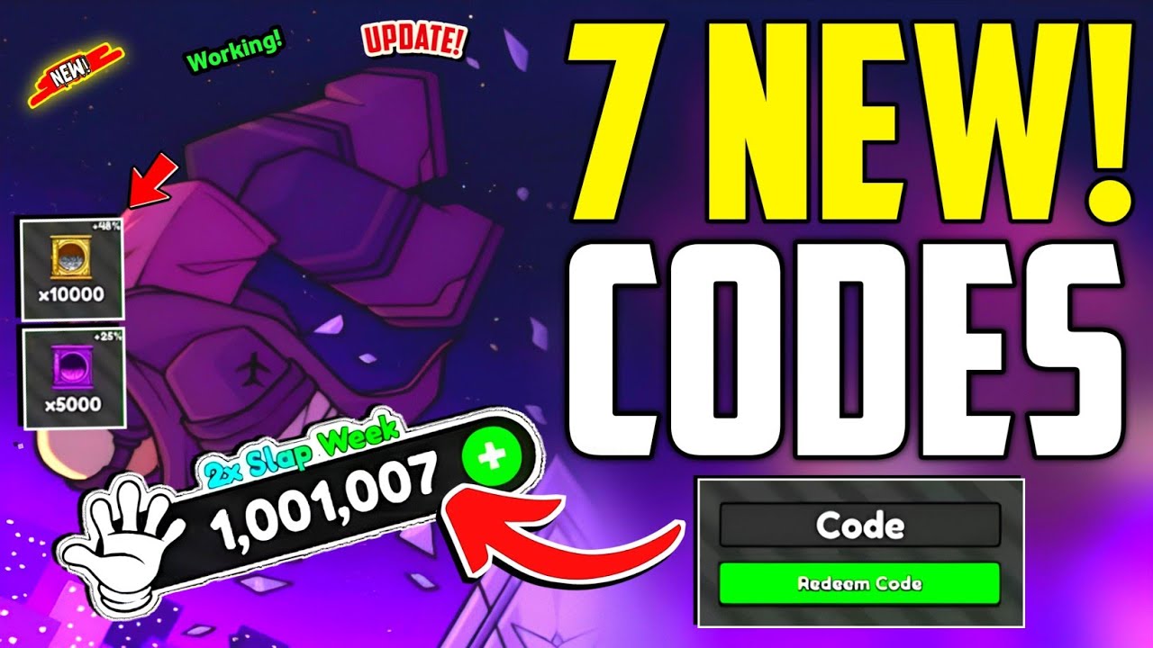 ⚠️Update!💥[CODES]⚠️ SLAP BATTLES ROBLOX CODES FEBRUARY 2026 - SLAP BATTLES CODES
