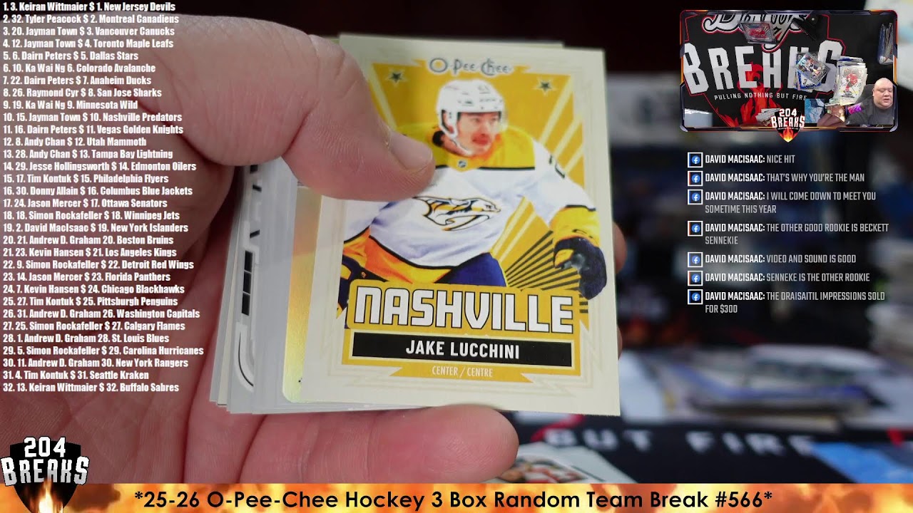 *3 Box Upper Deck Allure Hockey Random Team Mixer Break #564* [Feb 1 2026]
