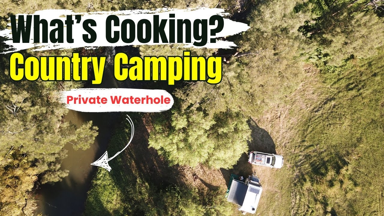 Hearty camp cooking, private campsite, babbling brook ... what else would you want?