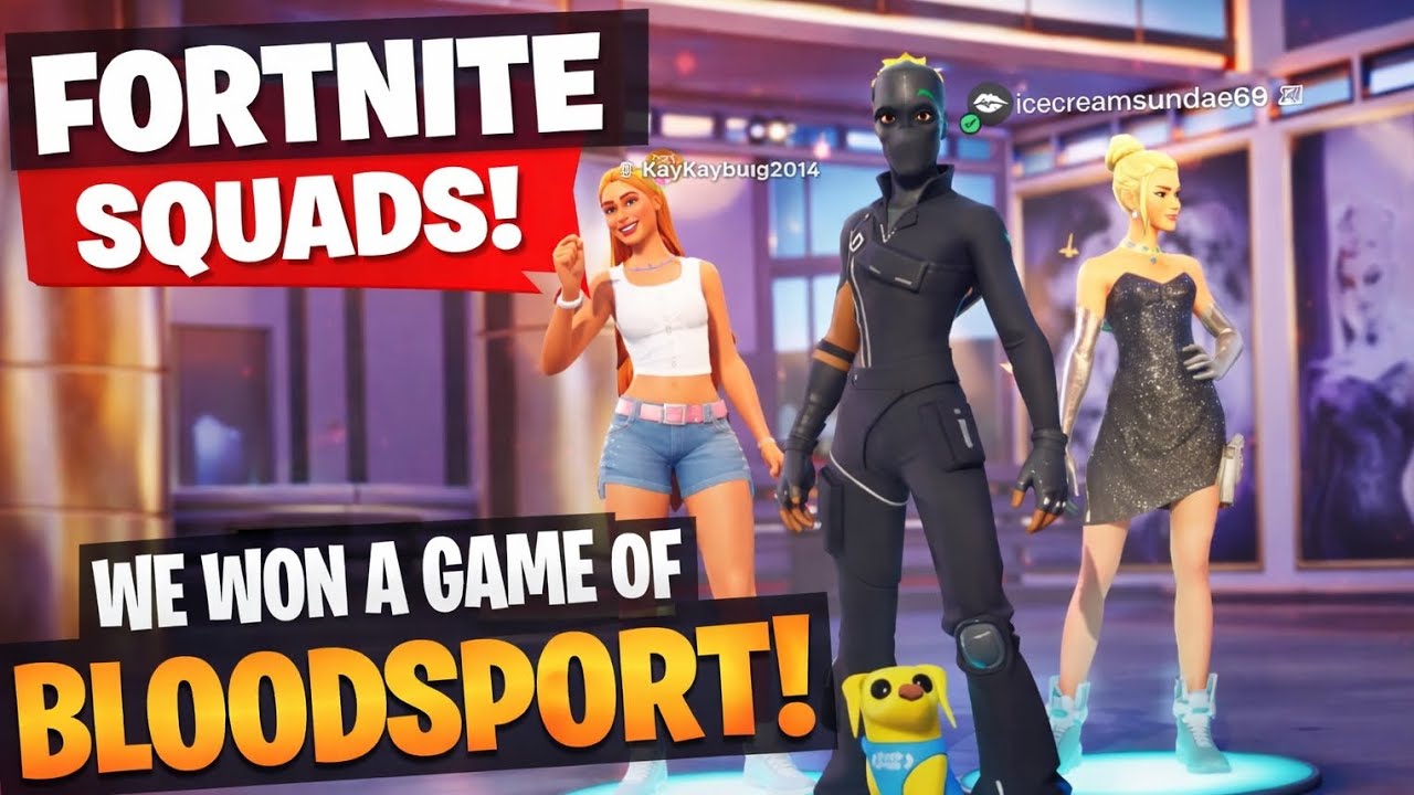 We won a game of Bloodsport!