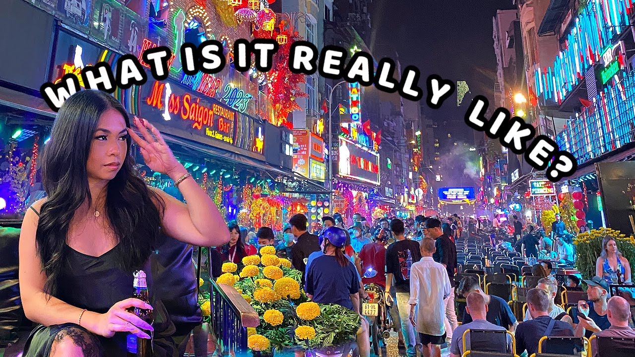 Lunar New Year (Tet) in Vietnam (Bui Vien, Ho Chi Minh) Vlog!