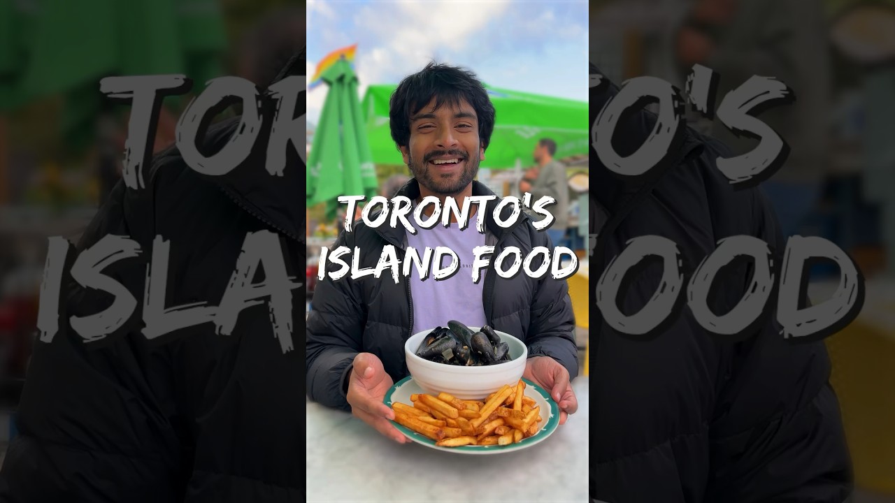 Everything I Ate At The Toronto Islands Ft. Mussels!! 🦐🏝️🇨🇦