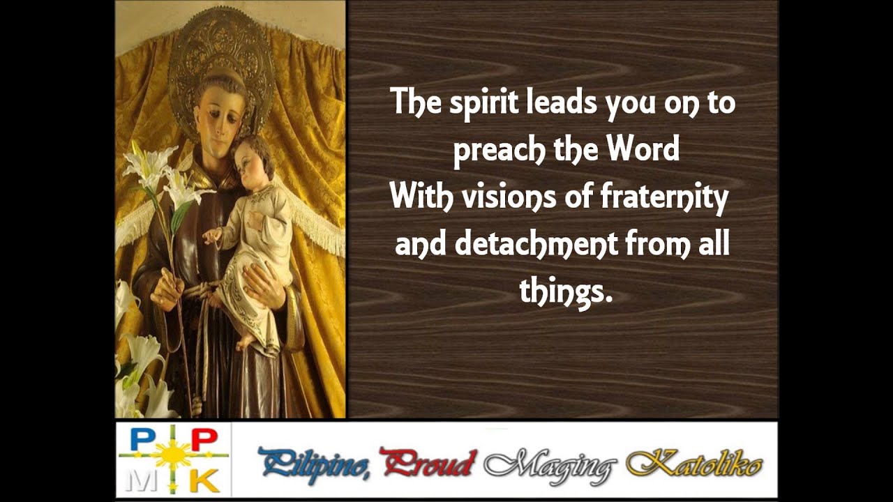 St Anthony of Padua, We Implore