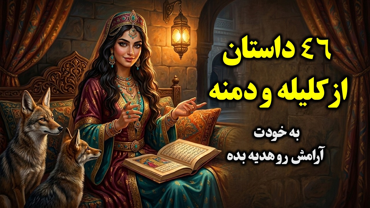 46 داستان زیبا و شنیدنی از مجموعه کلیله و دمنه با اجرای شهرزاد مشرقی در کانال لذت داستان