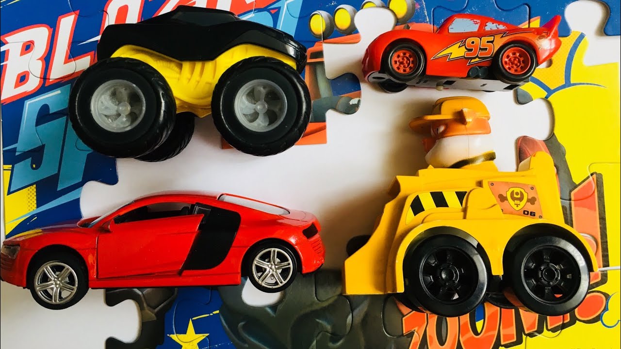 Toys Puzzle For Kids/ Пазлы для Детей с Машинками! Угадай Кто На Картинке?