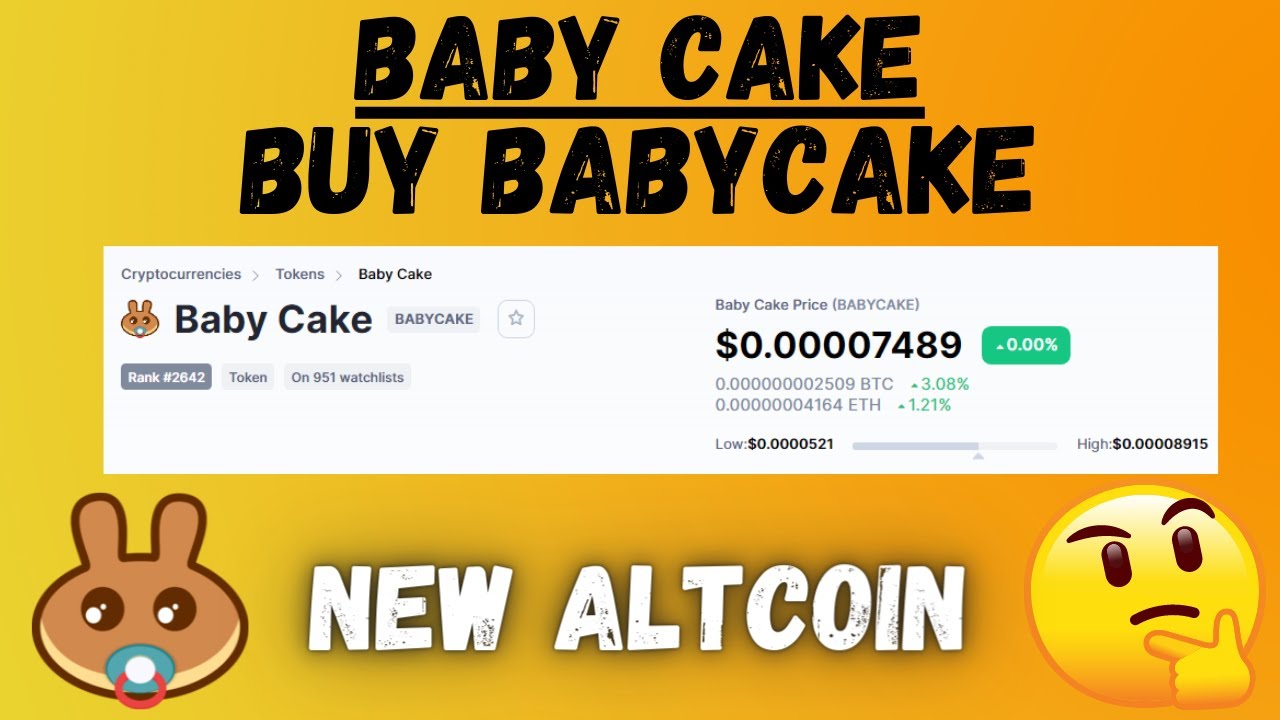 How to Buy Baby Cake crypto/ Token in PancakeSwap | BABYCAKE coin