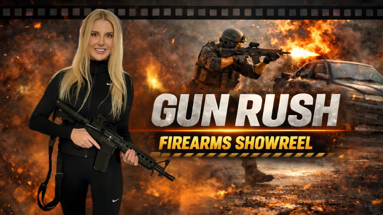 Gun Rush Firearms - Professional Film & TV Weapons Showreel | Lucia Turokova Mecenova