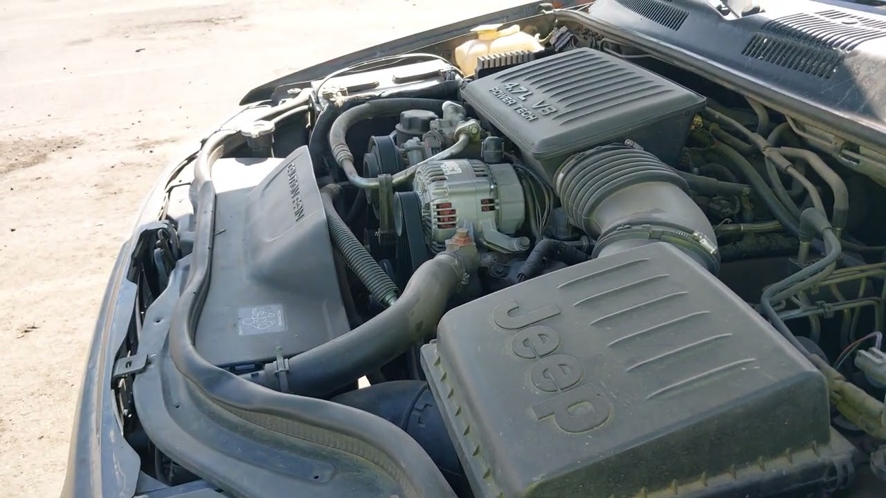 Звук мотора Jeep ERH от 2004 Jeep Grand Cherokee Laredo 1J4GW48N84C379011