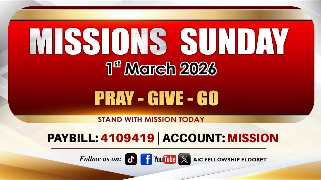 Church Local Missions Sunday | The Foundation of Mission with Dr. Solomon Kendagor