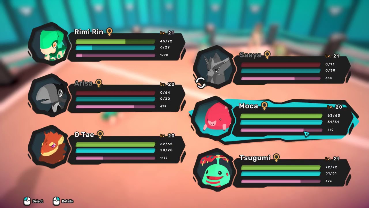 Temtem First Dojo Fight