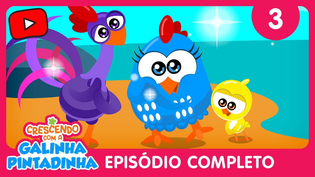 A Ilha Encantada | Crescendo com a Galinha Pintadinha | Episódio Completo