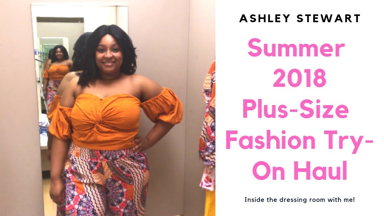 Ashley Stewart Dressing Room Haul | Curvy Fashion Haul | Get Jessified