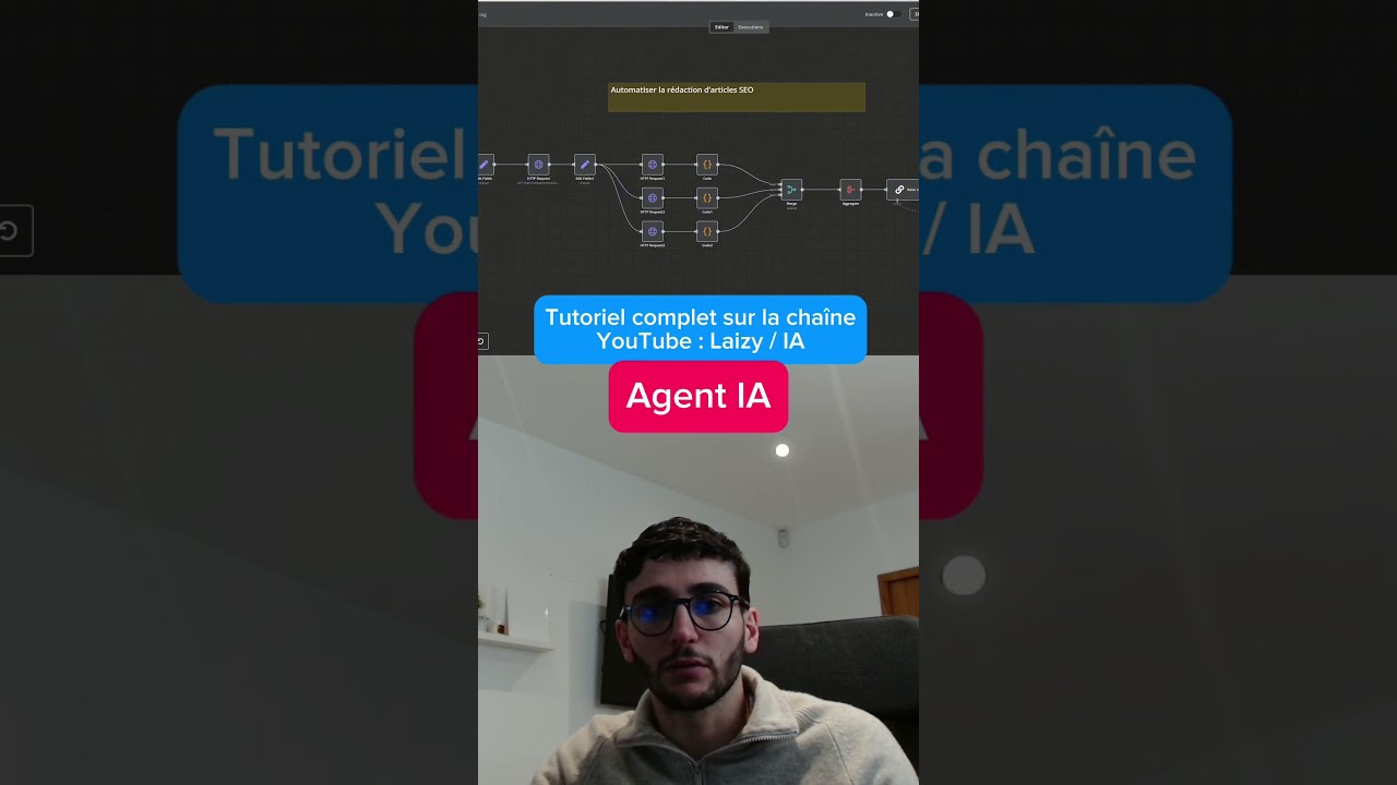 Cliquez en bas pour découvrir la vidéo complète ! Agent IA pour le SEO 