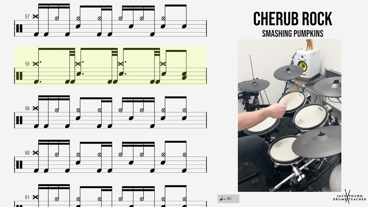 How to Play 🥁   Cherub Rock   Smashing Pumpkins