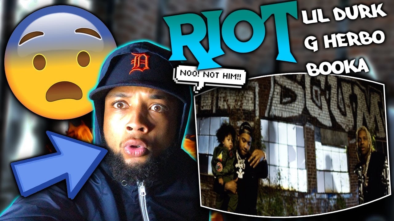 IS HE FALLING OFF?!! Lil Durk- Riot feat. Booka600 & G Herbo (Official Music Video) | REACTION!