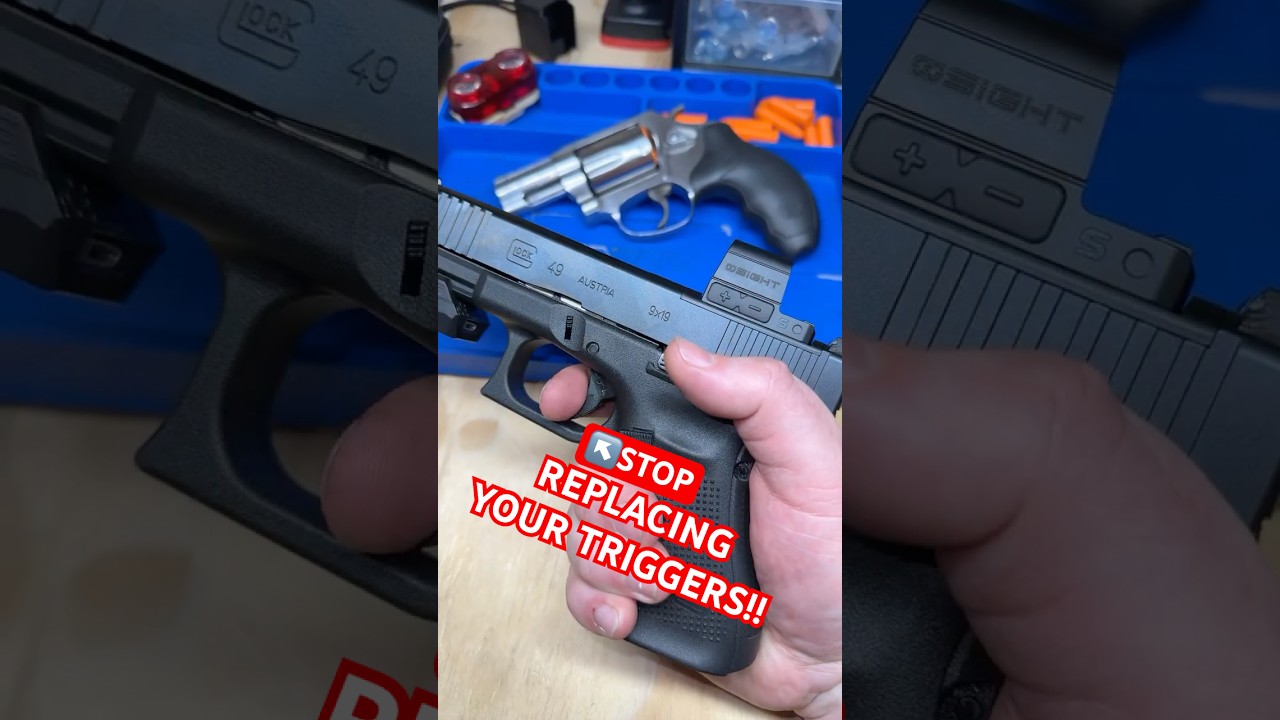 Stock Glock Triggers-STOP REPLACING THEM!! Do Better.  