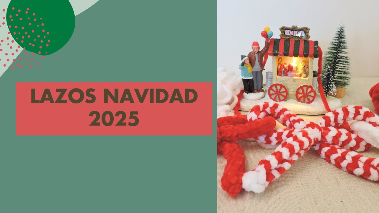 🎄Guirnalda de Lazos Navideños 2025🎄