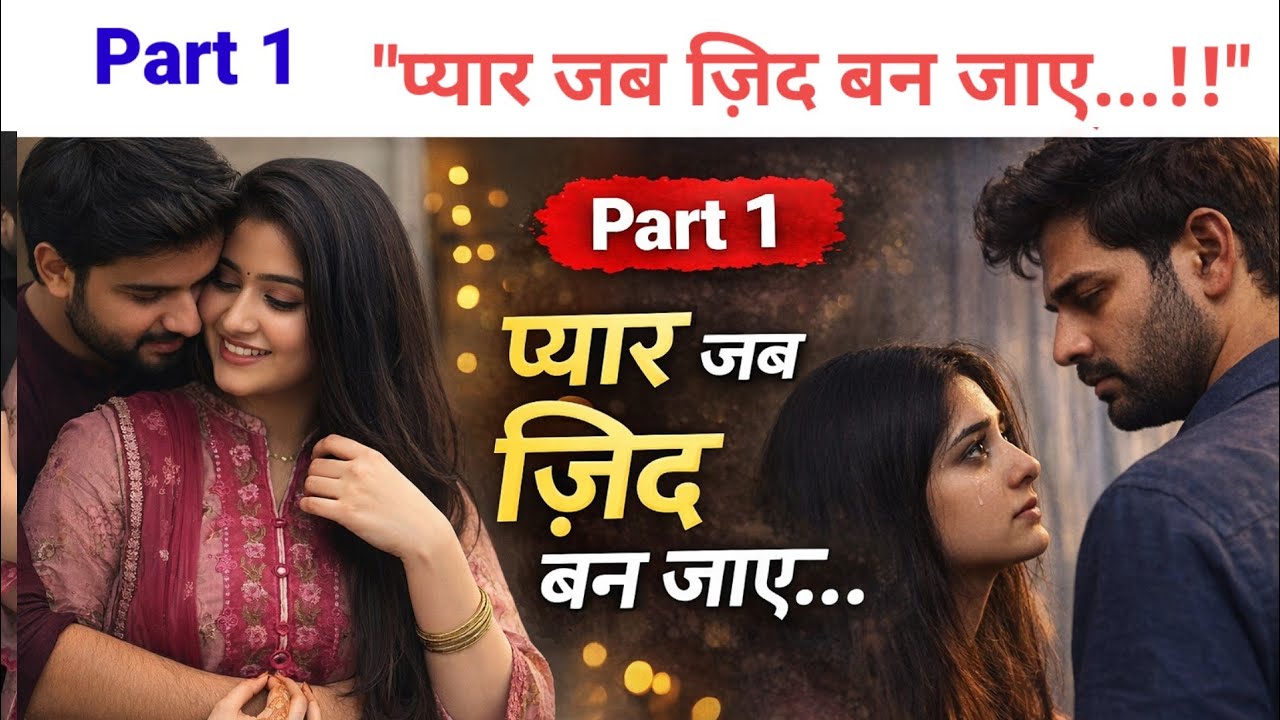 प्यार जब ज़िद बन जाए...!!