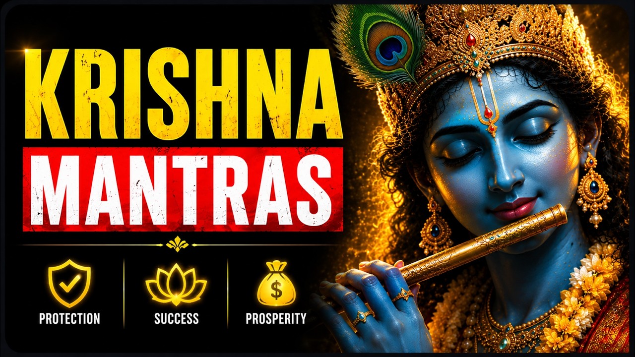 Powerful Krishna Bhakti Mantras for Peace, Protection & Positive Energy