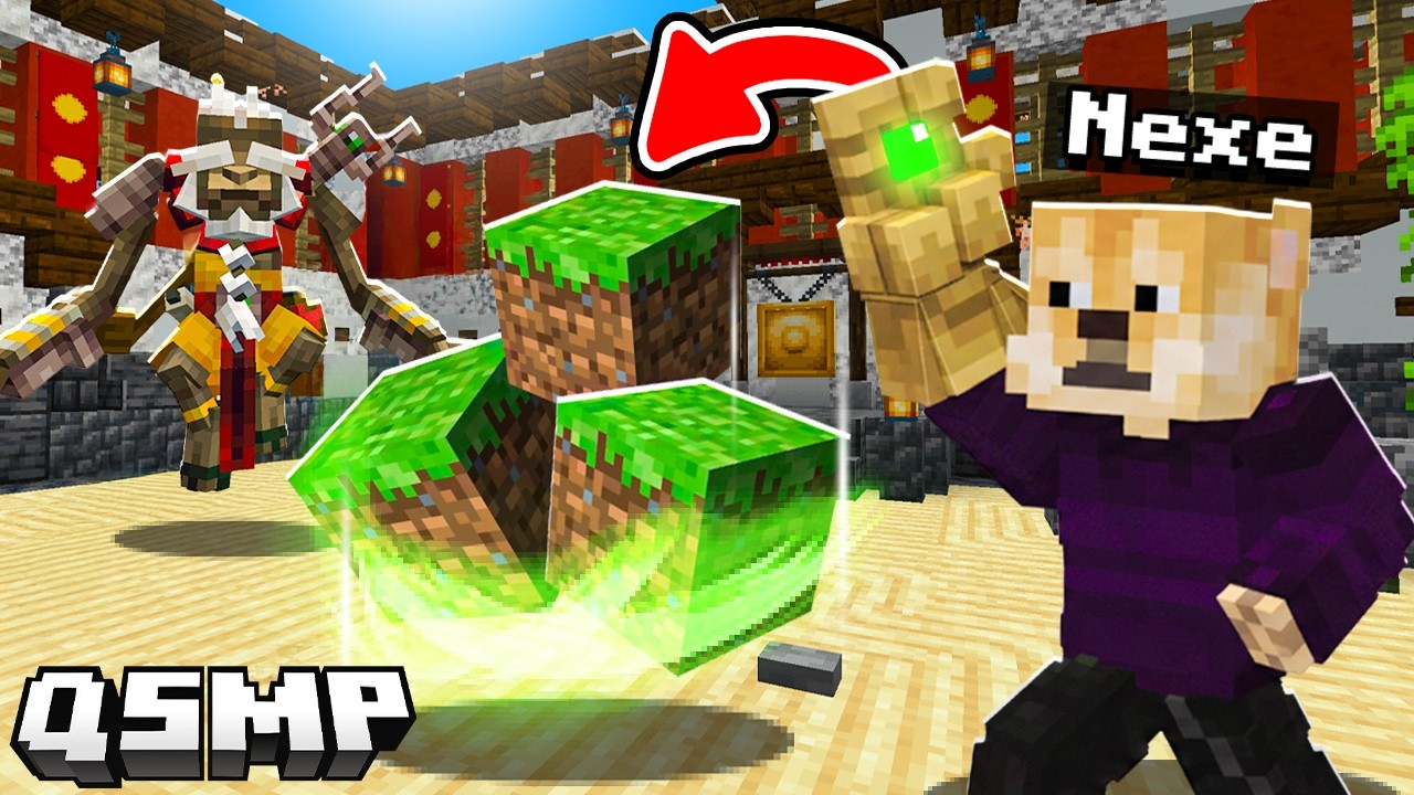 ZDOBYŁEM NAJPOTĘŻNIEJSZY PRZEDMIOT NA QSMP W MINECRAFT