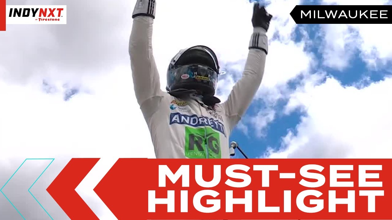 Dennis Hauger CLINCHES 2025 Championship | INDY NXT at Milwaukee