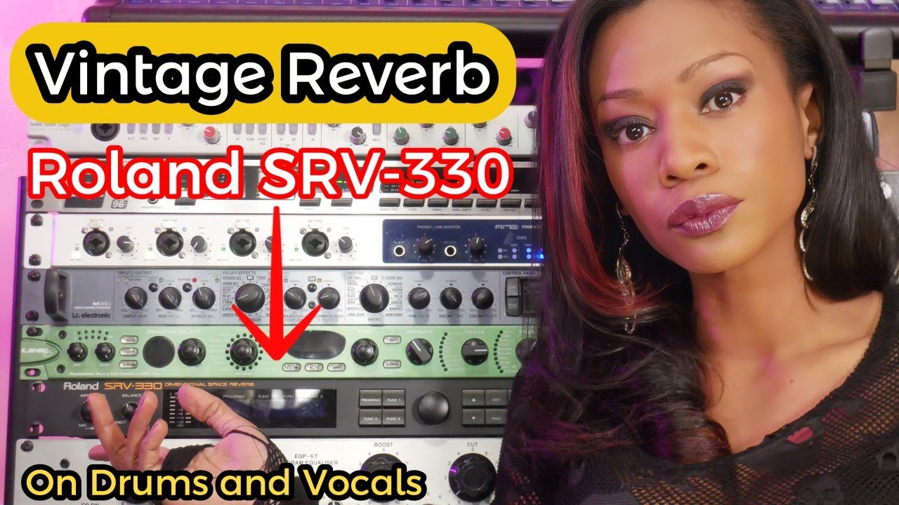 Exploring the Roland SRV-330 Dimensional Space Reverb on Drums & Vocals | Vintage Analog Gear